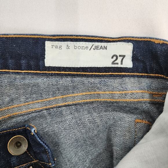 Rag & Bone Dre Slim Fit Boyfriend Frayed Hem in Yesler 27 - Picture 7 of 9